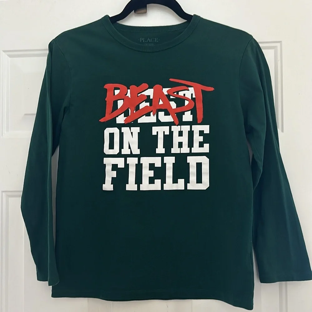 The Children’s Place Beast On The Field Long Sleeve Shirt Large